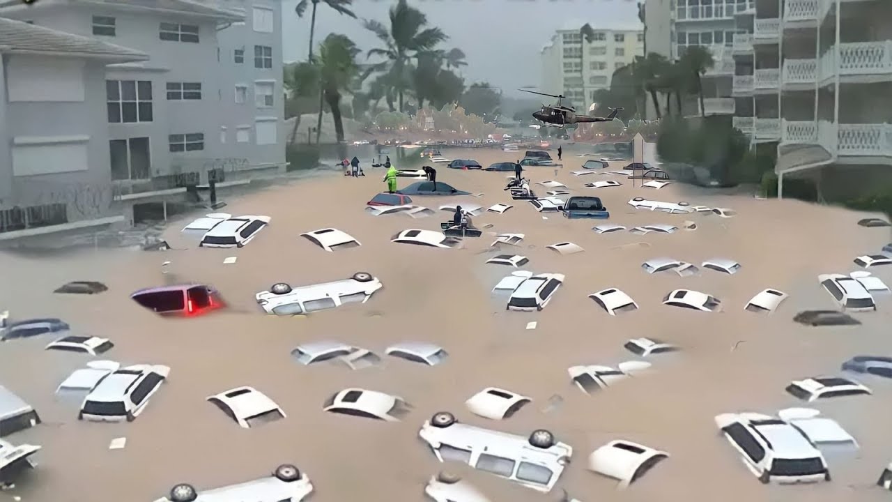 Sturzflut erste Welle