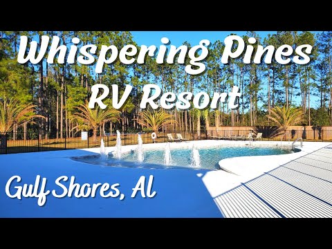 Whispering Pines RV Resorts East & West in Gulf Shores, Al - Drive Through