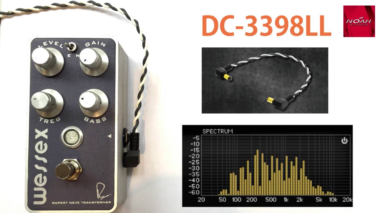 DCケーブルで音が変わる!? OYAIDE DC-3398LLを比較してみた