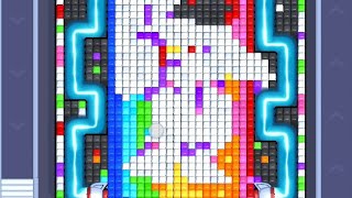 Pixel Flow Level 520. Walkthrough Gameplay 