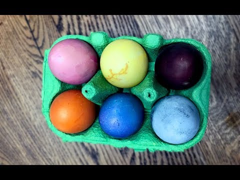 Video: Hvordan Male Egg Til Påske Med Naturlige Fargestoffer Hjemme