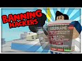 BANNING HACKERS IN ARSENAL (Roblox Arsenal)