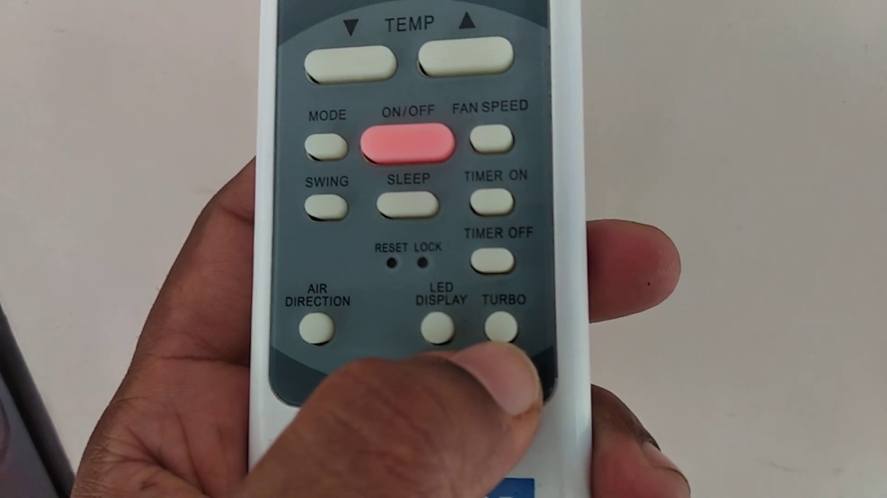 Bluestar AC Remote Control Use Operate Functions In Hindi Can You Bluestar AC Remote Control Use Operate Functions In Hindi Can You