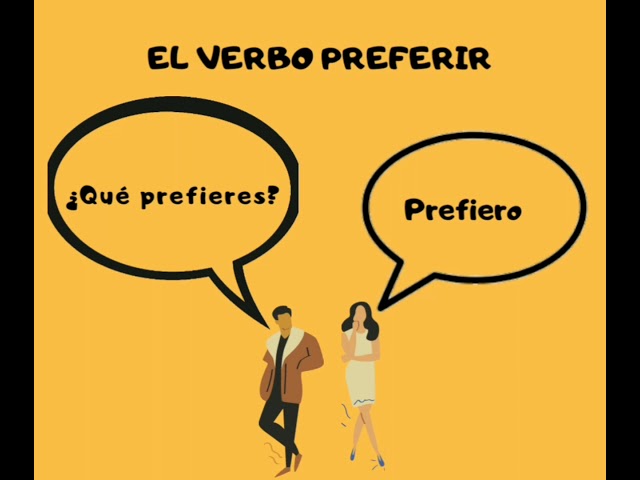 Conjugación del verbo preferir