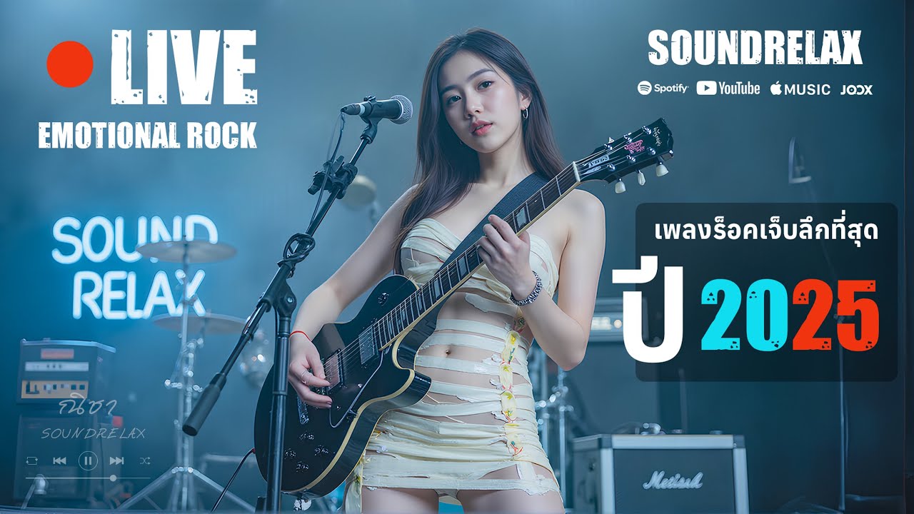 🔴🎧 LIVE | ฟังเพลงเจ็บลึกตอนดึก ๆ กับ SoundRelax | อยู่เป็นเพื่อนความเหงาของคุณ