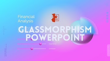 How to create Glassmorphic Presentation Slide in PowerPoint 🔥 Glassmorphic Series - Part 2🔥