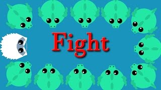 Mope.io all animal || Very big fight || New update