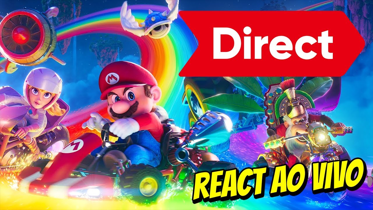 Super Mario Bros. O Filme Direct – 09/03/2023 (Trailer Final) - Cobertura  em português 