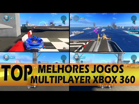 Top Melhores Jogos Multiplayer (Split Screen) No Xbox 360 
