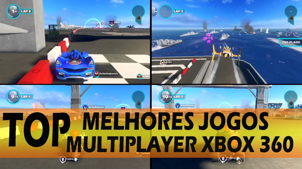 Top Melhores Jogos Multiplayer (Split Screen) No Xbox 360 Parte 2