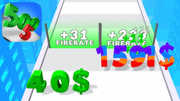 Digit Shooter - All Levels Gameplay Android, iOS