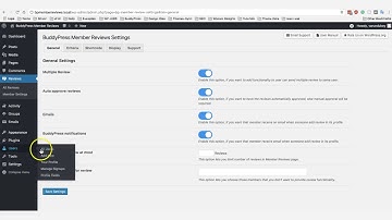How to configure BuddyPress Member Reviews plugin | Add rating and reviews to other members profile