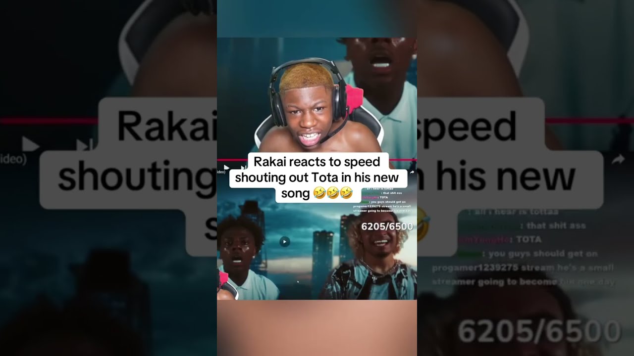 Rakai reacts to Ishowspeed new song🔥💯 #ishowspeed #higher #rakai #streamersuniversity #youtube