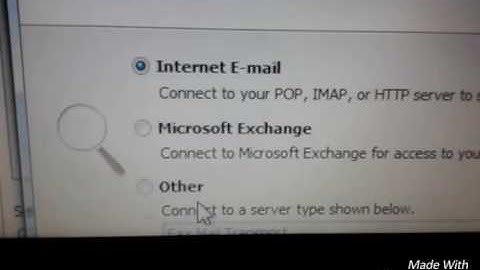 How to setup a POP/IMAP e-mail account in Microsoft Outlook 2007/2010