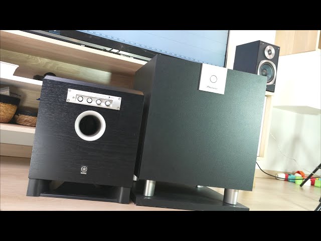 Yamaha vs Pioneer Active Subwoofer Bass Test - YouTube