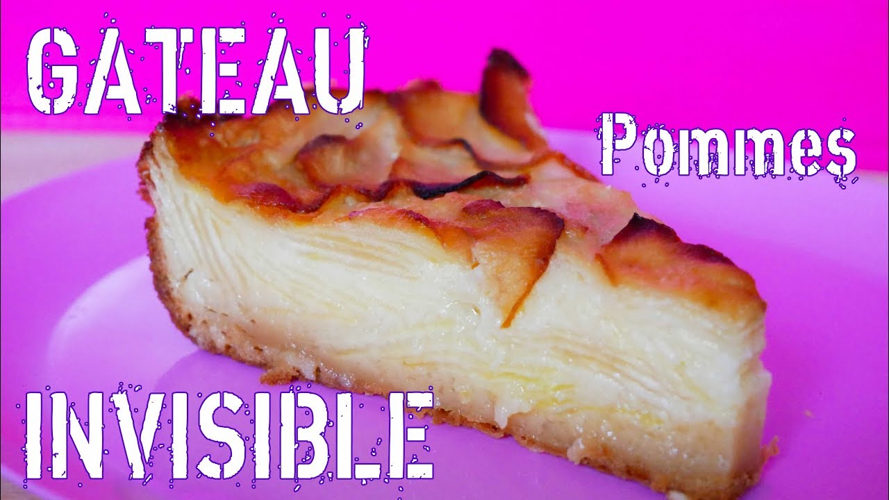 Gateau Invisible Aux Pommes Facile Et Rapide Youtube Gateau Invisible Aux Pommes Facile Et Rapide Youtube