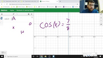 Solving Angles for Right Triangles using Trigonometry and Desmos IXL Algebra 1 HH.5