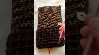 This Literally Feels Like Chocolate 🤎 #crochetbookcover #crochetpattern #cozycrochet #booklover