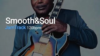 Smooth Jazz Groove Guitar Backing Track George Benson style 120 bpm