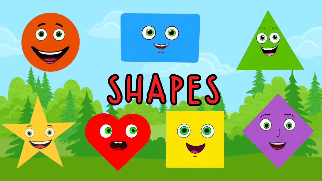 Learn Shapes for Kids | Fun Shape Names and Examples for Toddlers and ...
