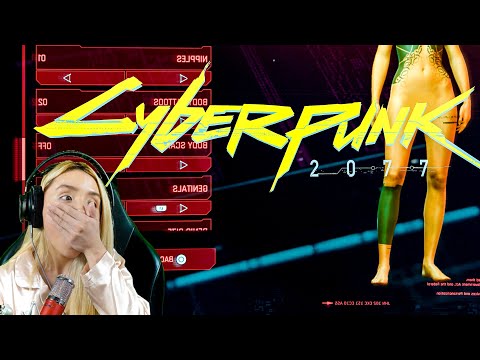 Cyberpunk 2077 Character Creation Creator First Impressions,  Reaction and Walkthrough