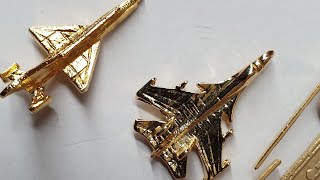 UNBOXING- FIGHTER AIRCRAFT LAPEL PINS, YOU WILL LOVE IT IN YOUR COLLECTION. CHEAP AND AWESOME.