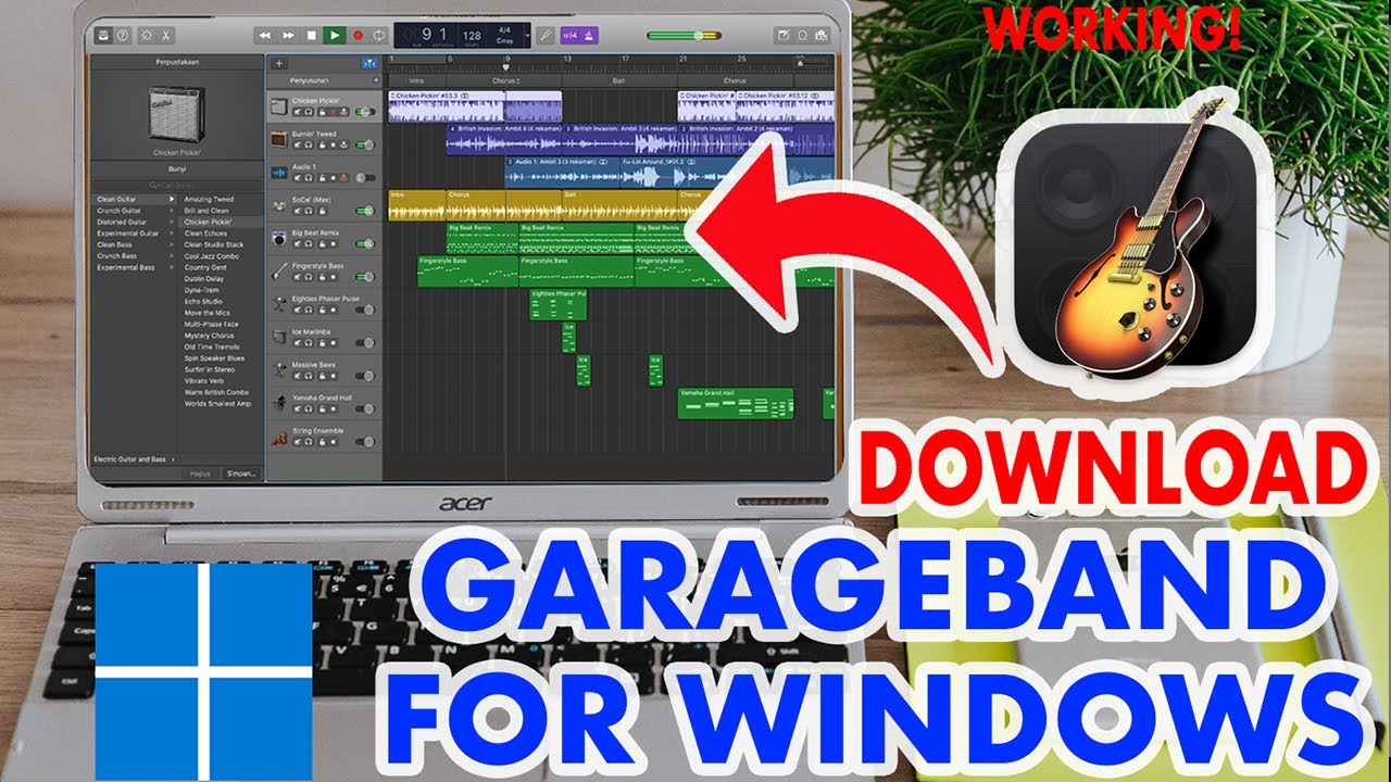 How To Install Garageband On Windows | Garageband For Pc (Work) - Youtube