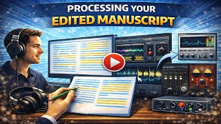 Processing Your Edited Audiobook Manuscript #acx #audiobook #audiobooksonline #amazonacx