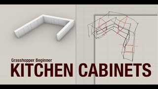Procedural Generation of Kitchen Cabinets with Grasshopper for Beginners