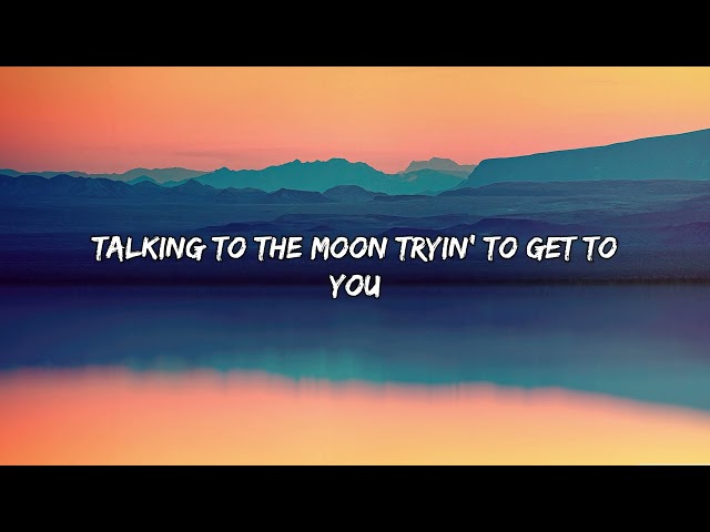 Bruno Mars - Talking to the Moon (Lyrics) | Lilybelle Lyrics class=