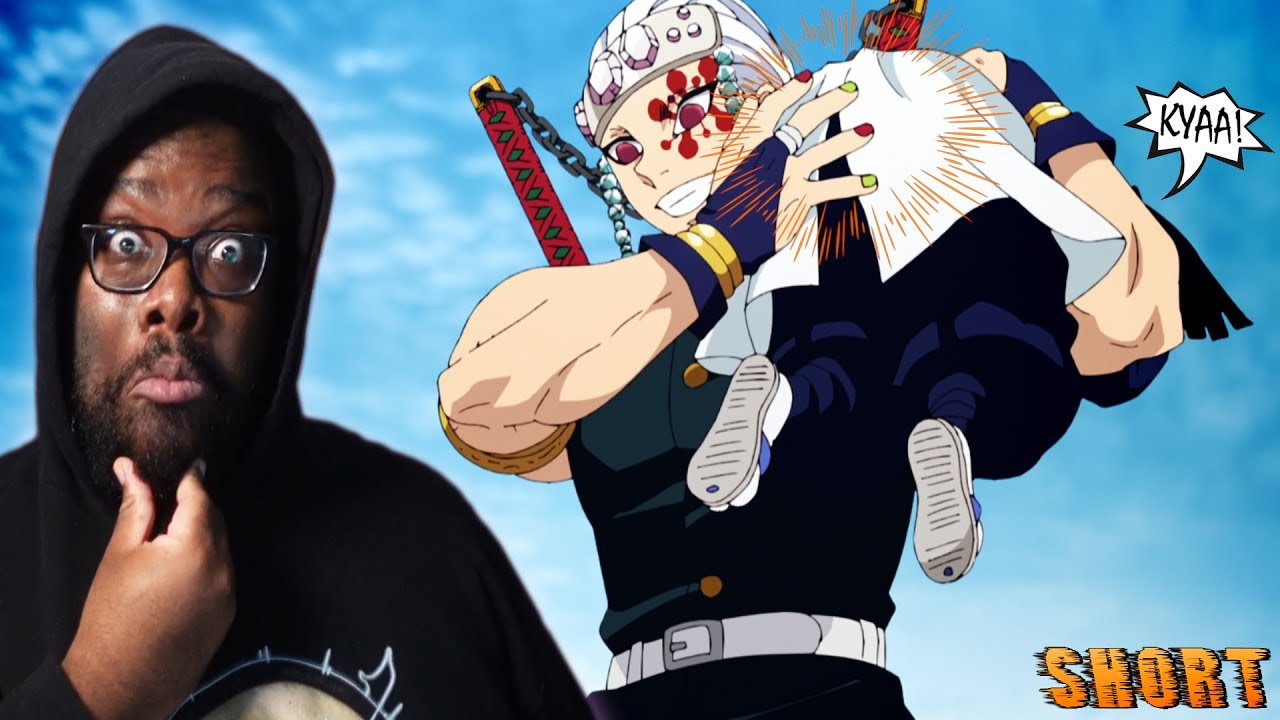 Tengen Uzui GIGA CHAD Spanks Aoi Demon Slayer Season 2 Kingu 