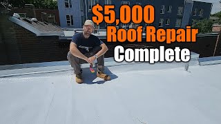 $5,000 Roof Repair Is Finished | Big City Handyman Job | THE HANDYMAN |