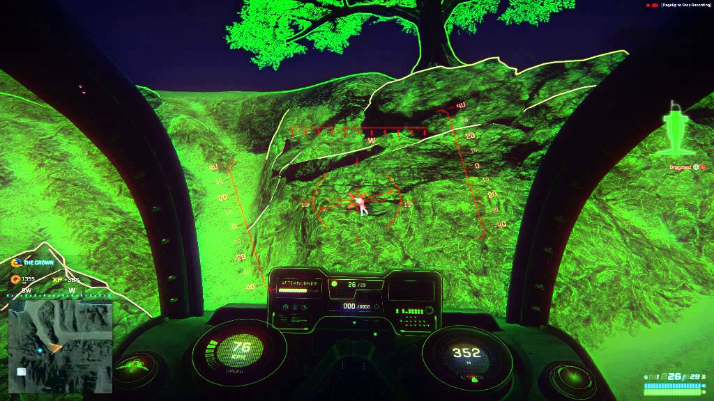 Planetside 2, A much more proper TR Mosquito banshee demonstration