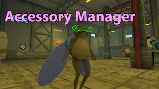 ACCESSORY MANAGER MOD | Amazing Frog?