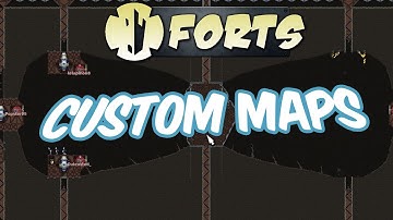 Forts Multiplayer 4v4 Gameplay ► MORE CUSTOM MAP MADNESS!