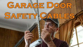 Replacing Garage Door Safety Cables Made Easy!
