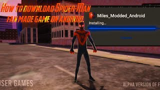 How to download Spider-Man fan made game on android. screenshot 5