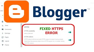 Blogger Custom Domain HTTPS Setting | Blogger SSL Certificate