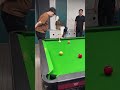 Epic Snooker Massé Shot Gone Perfect!  #snooker  #trickshot  #billiards  #trickshots   #cuesports