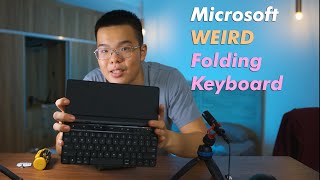 These WEIRD Microsoft Keyboards are AWESOME - They fold!