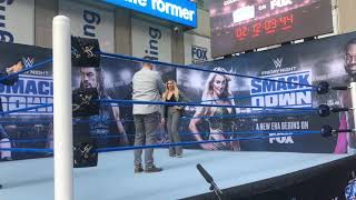 Information Charlotte Flair getting ready for her FOX interview Guide
