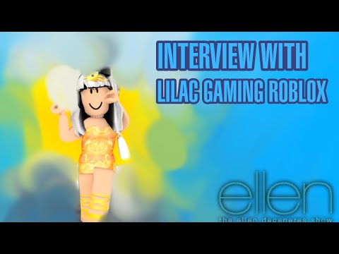 INTERVIEW WITH LILAC GAMING ROBLOX! | ELLIS DEGENERATE 16
