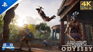 ASSASSINS CREED ODYSSEY | SPARTANS VS XERXES 4K ULTRA GAMEPLAY