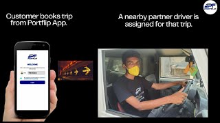 Portflip Customer App Video screenshot 1