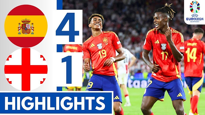 Spain 4-1 Georgia | Extended HIGHLIGHTS | EURO 2024 | Round of 16
