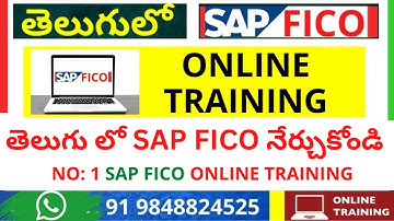 DAY 1- తెలుగులో SAP FICO Training - Complete SAP FICO Online  Based Course - SAP FICO IN TELUGU