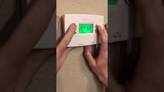 Honeywell Thermostat Usage