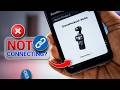 How To Fix DJI Osmo Pocket 3/2/1 Not Connecting To Mimo App
