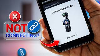 How To Fix DJI Osmo Pocket 3/2/1 Not Connecting To Mimo App
