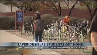 UArizona SafeRide program sees spike of riders as safety concerns rise